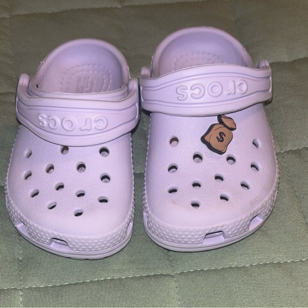 Lavender Toddler Crocs